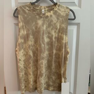 Lululemon All yours tank tie-dye size 6